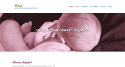 Desktop Screenshot of neighborshelpingnewborns.org