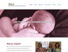 Tablet Screenshot of neighborshelpingnewborns.org